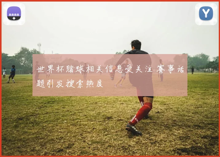 世界杯赌球相关信息受关注 赛事话题引发搜索热度